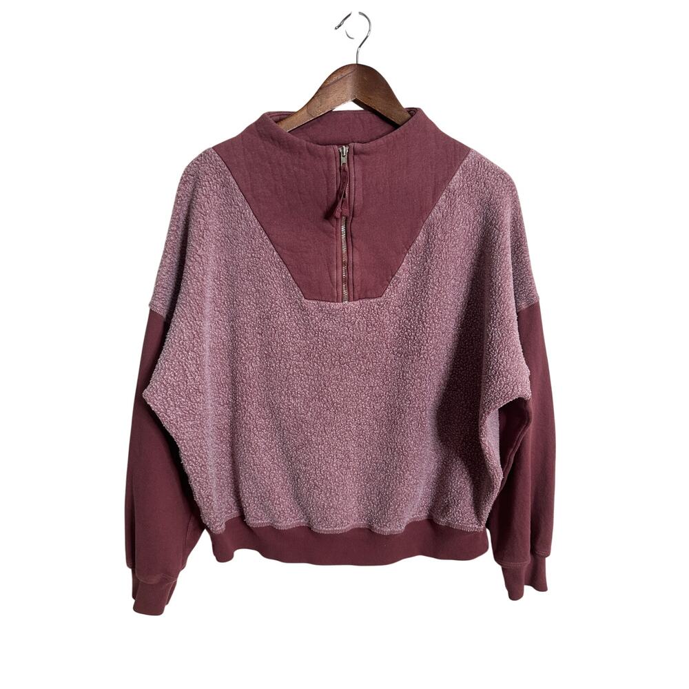 The Great. The Trail Sweatshirt in Hickory Womans 2/Medium
